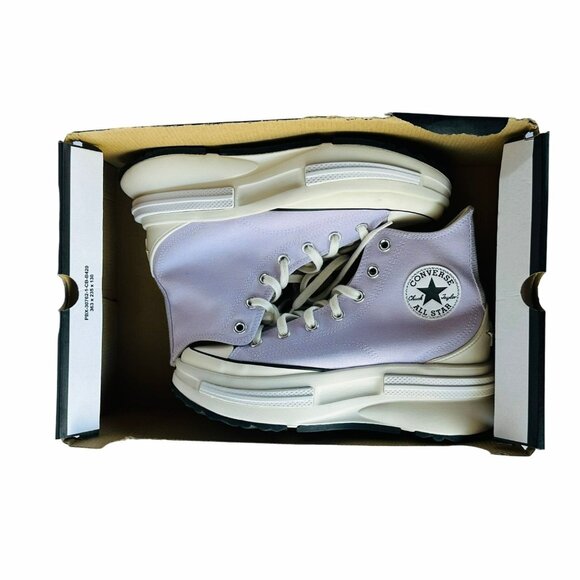 ⭐Converse Run Star Legacy CX Hi Sz 7 Men's Shoes Platform Violet Sneaker A03064C - Picture 8 of 10